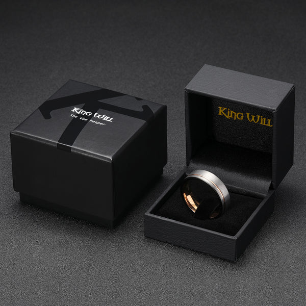 King Will LOOP&trade; 7mm tungsten ring