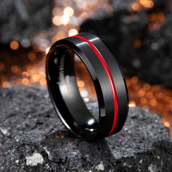 King Will LOOP&trade; 8mm tungsten ring