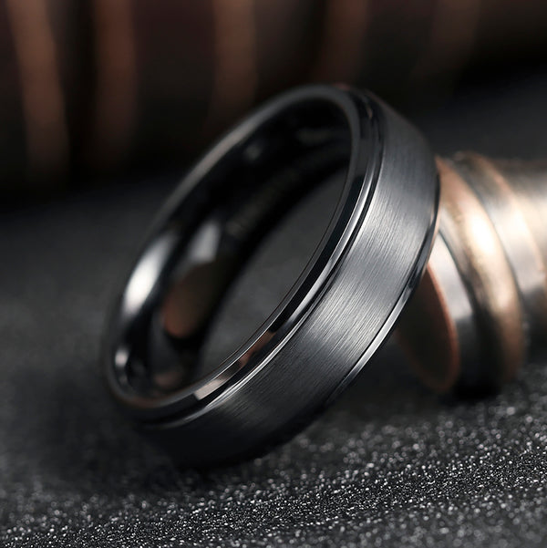 King Will BASIC&trade; 6mm tungsten ring