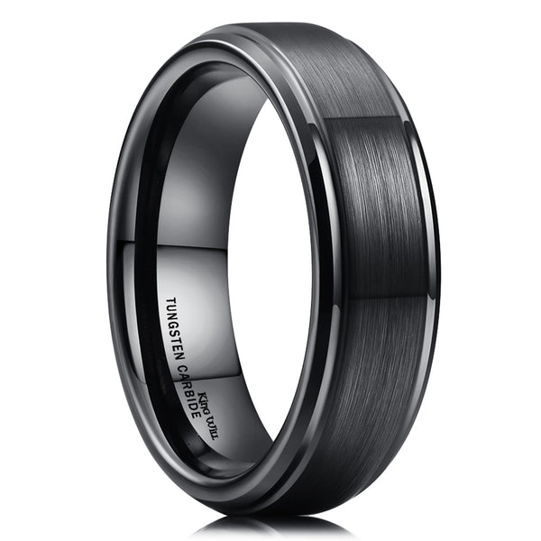 King Will BASIC&trade; 6mm tungsten ring