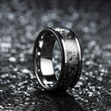 King Will STEAMPUNK&trade; 8mm tungsten ring