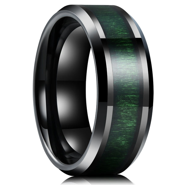 King Will NATURE&trade; 8mm tungsten ring