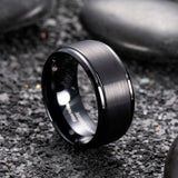King Will BASIC&trade; 10mm tungsten ring