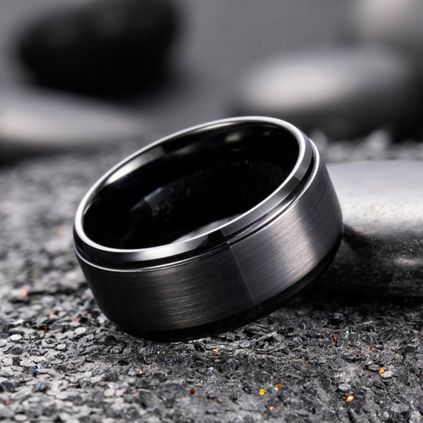 King Will BASIC&trade; 10mm tungsten ring