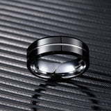King Will LOOP&trade; 8mm tungsten ring