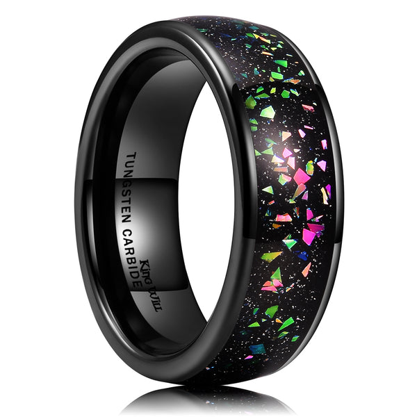 King Will GALAXY&trade; 8mm tungsten ring