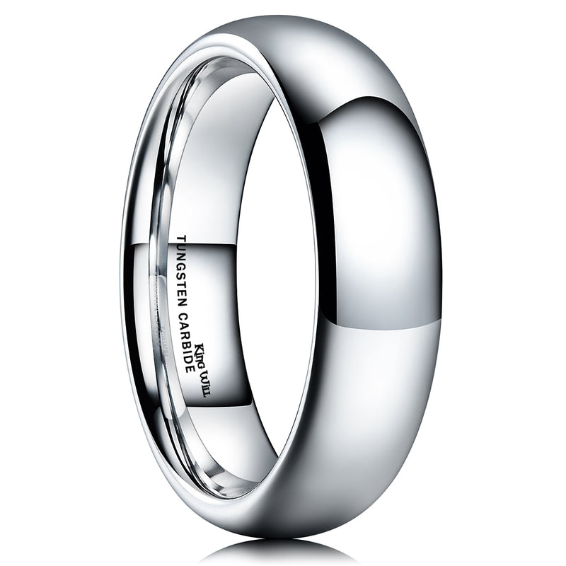 King Will CLASSIC&trade; 6mm tungsten ring