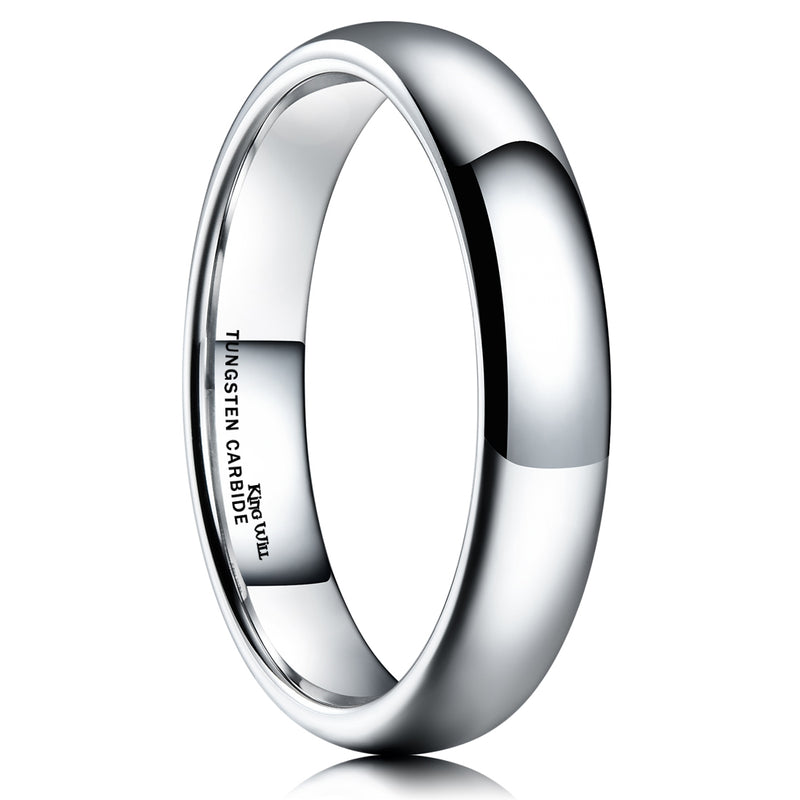 King Will CLASSIC&trade; 4mm tungsten ring