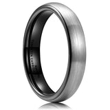 King Will DUO&trade; 4mm tungsten ring