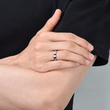 King Will CLASSIC&trade; 4mm tungsten ring