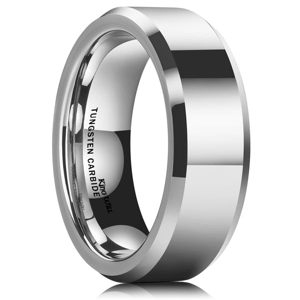 King Will CLASSIC&trade; 7mm tungsten ring