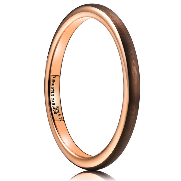 King Will DUO&trade; 2mm tungsten ring