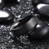 King Will BASIC&trade; 8mm tungsten ring