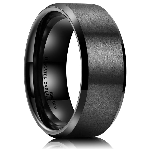 King Will BASIC&trade; 9mm tungsten ring