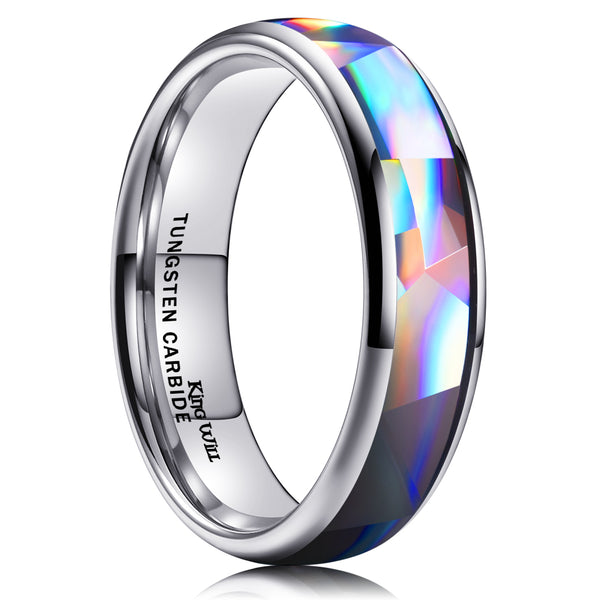 King Will GALAXY&trade; 6mm tungsten ring