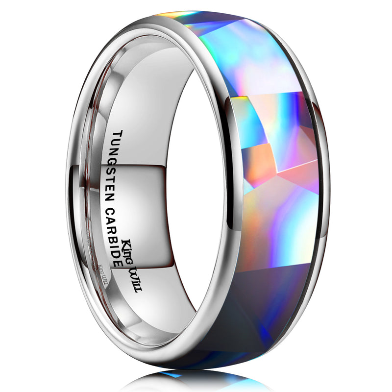 King Will GALAXY&trade; 8mm tungsten ring