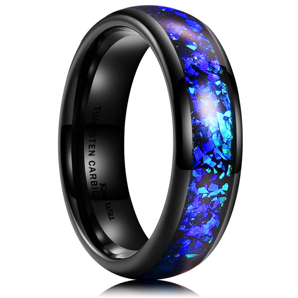 King Will GALAXY&trade; 6mm tungsten ring