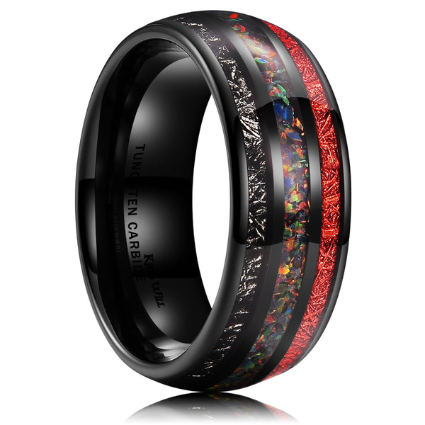 King Will GALAXY&trade; 8mm tungsten ring