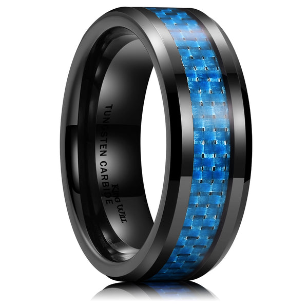 King Will GENTLEMAN&trade; 8mm tungsten ring