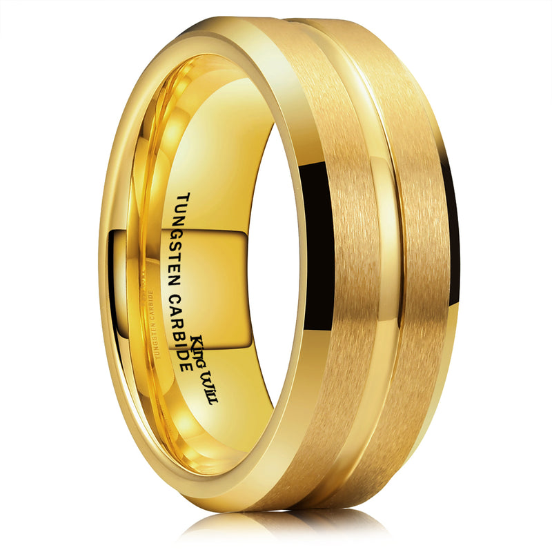 King Will GLORY&trade; 8mm tungsten ring