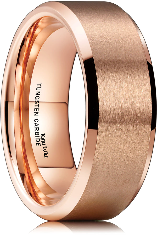 King Will GLORY&trade; 8mm tungsten ring