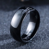 King Will BASIC&trade; 8mm tungsten ring