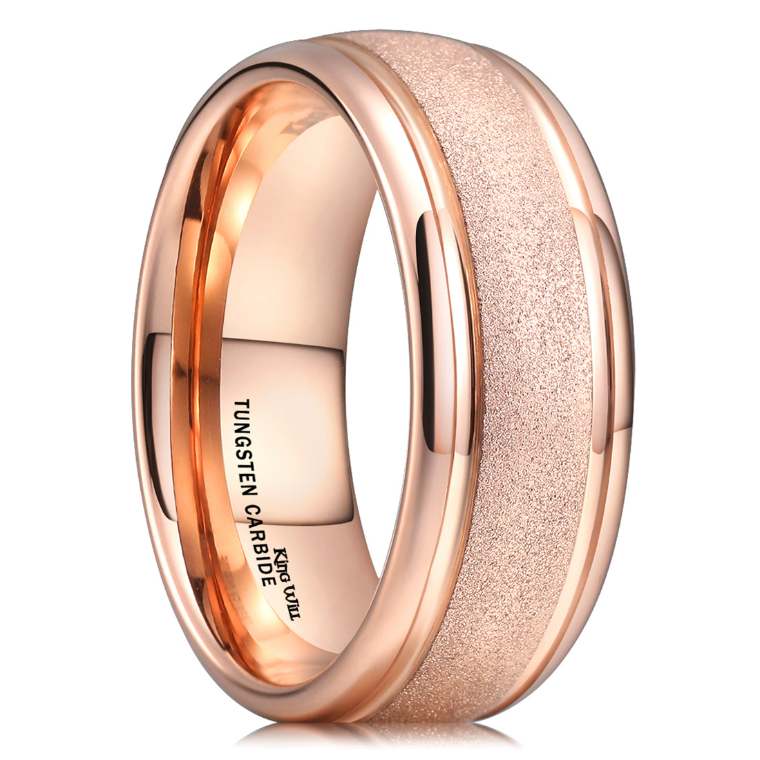Kwangula Rings King Will GLORY™ 8mm tungsten ring – King Will Rings