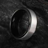King Will DUO&trade; 8mm tungsten ring