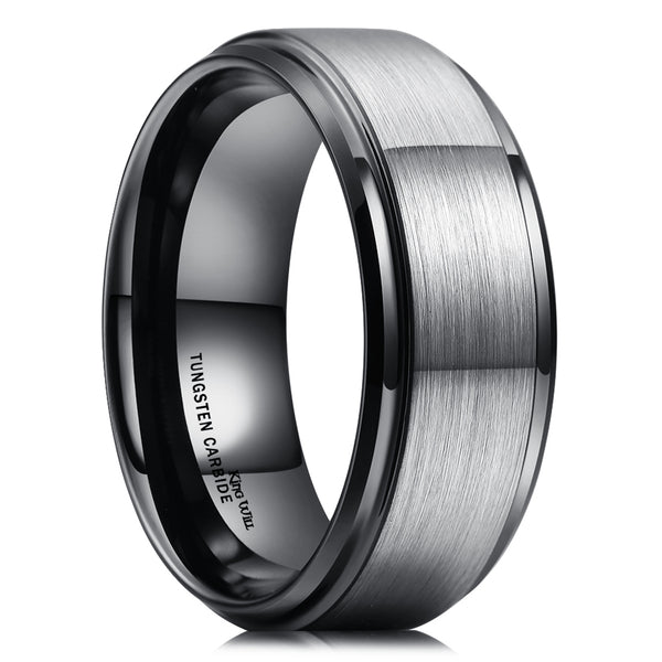 King Will DUO&trade; 8mm tungsten ring