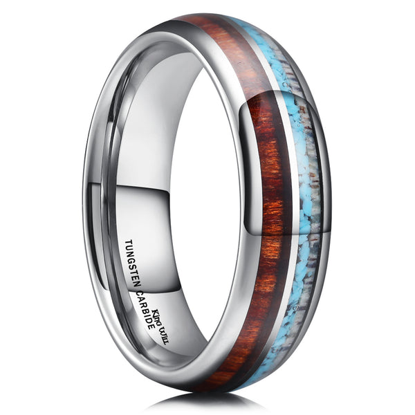 King Will Nature&trade; 6mm tungsten ring