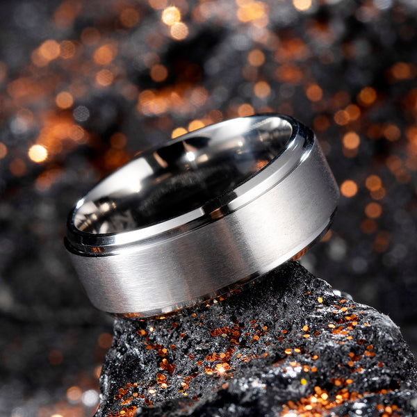 King Will CLASSIC&trade; 9mm titanium ring