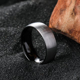 King Will DUO&trade; 8mm titanium ring