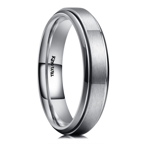 King Will CLASSIC&trade; 5mm titanium ring