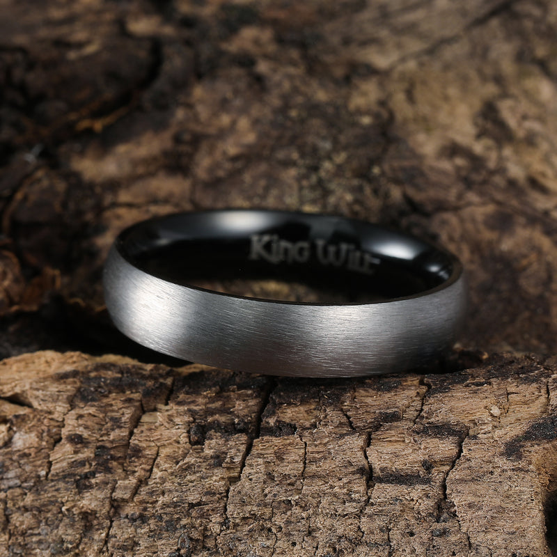 King Will DUO&trade; 5mm titanium ring