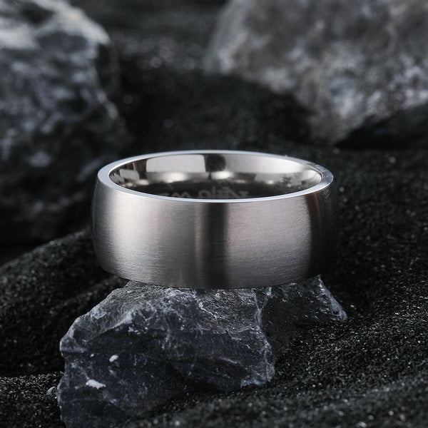 King Will CLASSIC&trade; 9mm titanium ring