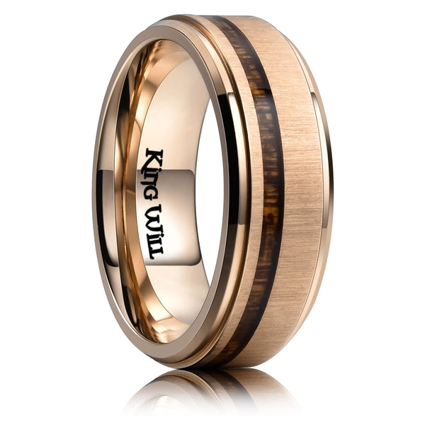 King Will Nature&trade; 8mm titanium ring