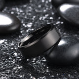 King Will BASIC&trade; 8mm titanium ring