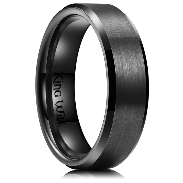 King Will BASIC&trade; 6mm titanium ring