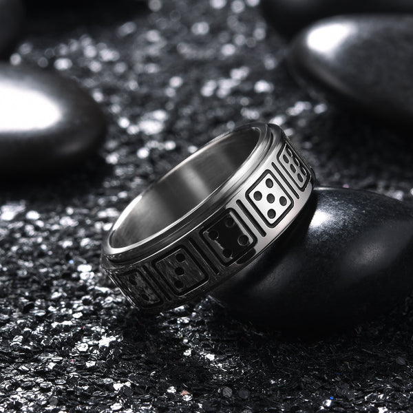 King Will INTERTWINE&trade; 8mm titanium ring