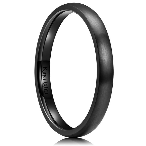 King Will Basic&trade; 3mm titanium ring