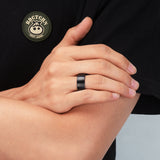 King Will BASIC&trade; 9mm titanium ring