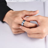 King Will STEAMPUNK&trade; 8mm titanium ring