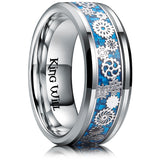 King Will STEAMPUNK&trade; 8mm titanium ring
