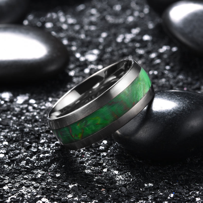 King Will DUO&trade; 8 titanium ring