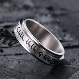 King Will INTERTWINE&trade; 6mm titanium ring