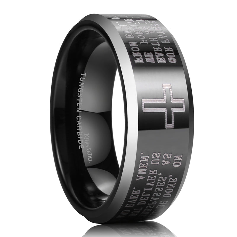 King Will BASIC&trade; 8mm tungsten ring