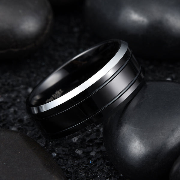 King Will LOOP&trade; 8mm tungsten ring