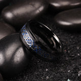 King Will DRAGON&trade; 8mm tungsten ring