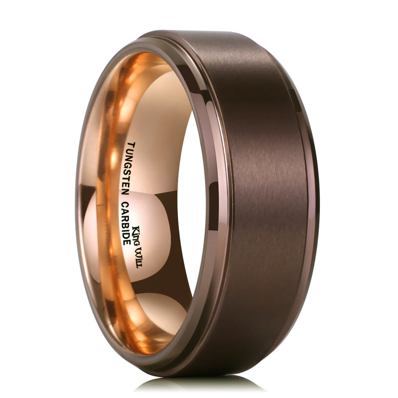 King Will DUO&trade; 8mm tungsten ring