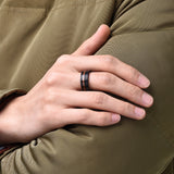 King Will NATURE&trade; 8mm tungsten ring